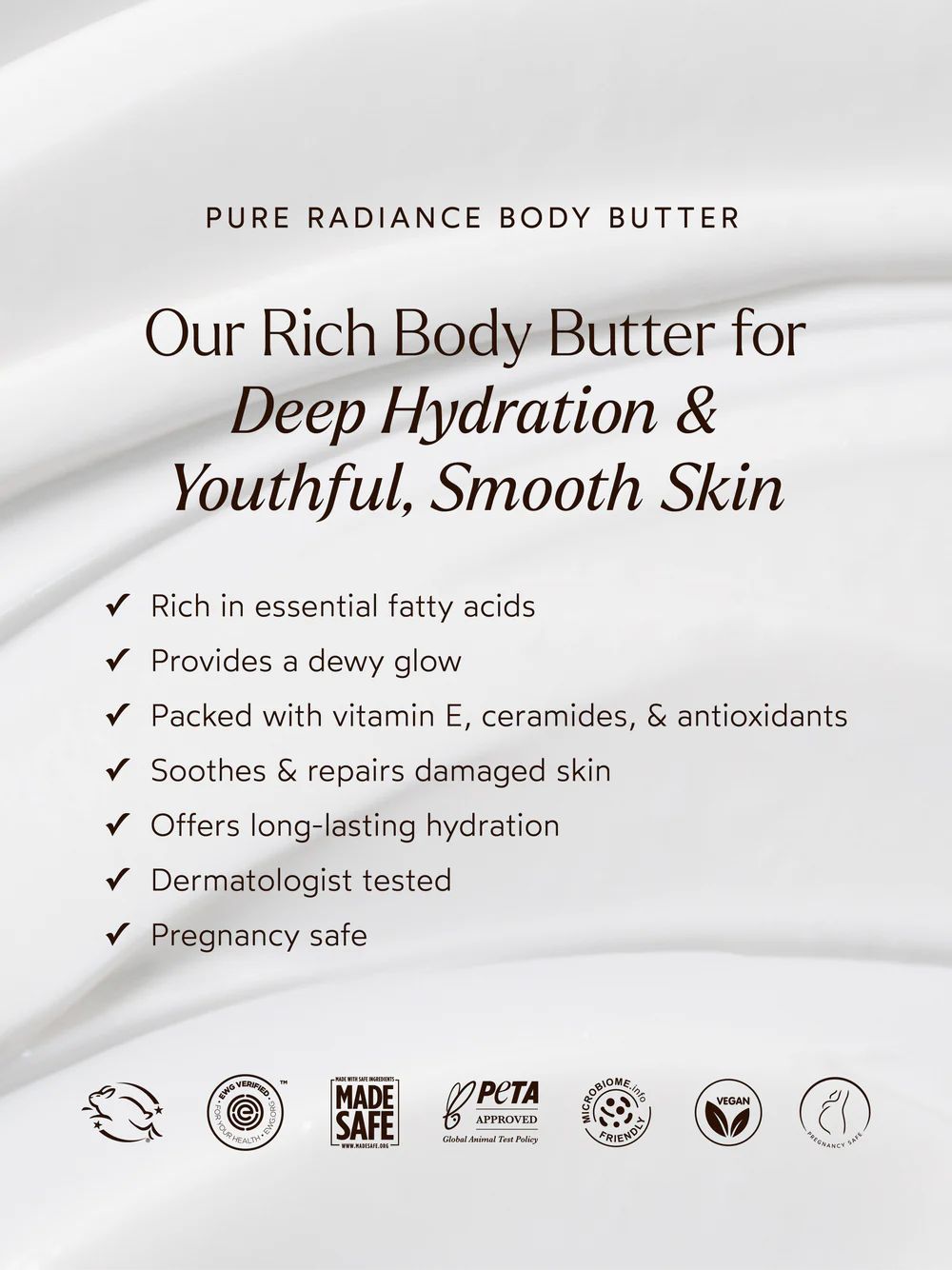 Pure Radiance Body Butter | TRUE BOTANICALS