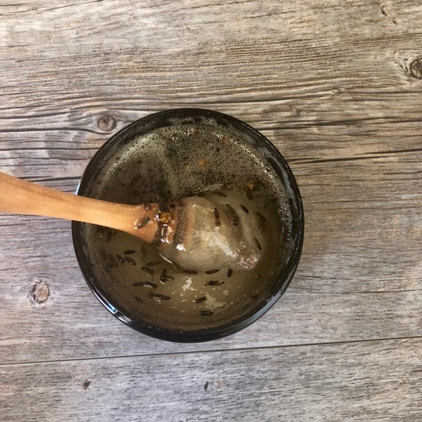 Lavender Salt Scrub | BUBBLE & BEE – ROOTS the Beauty Underground