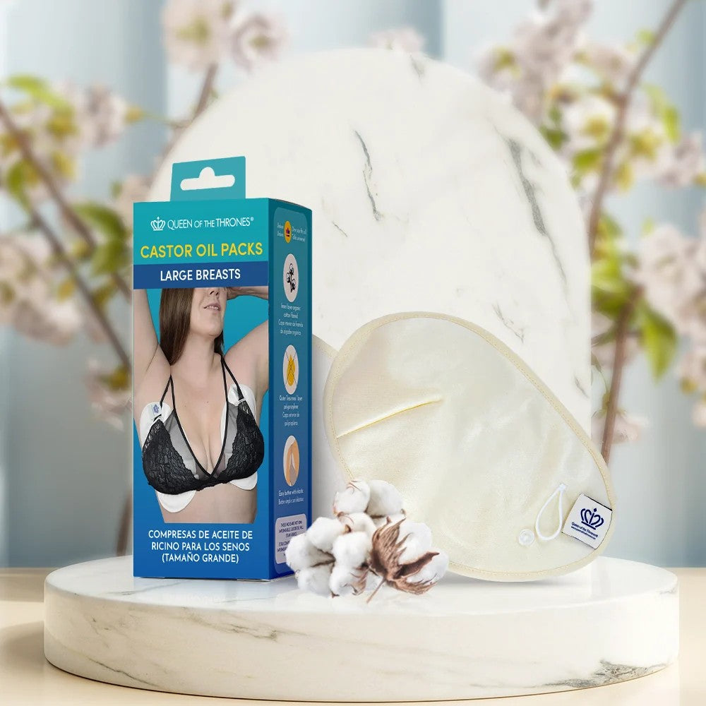 Breast Castor Oil Pack - Large  |  QUEEN OF THE THRONES