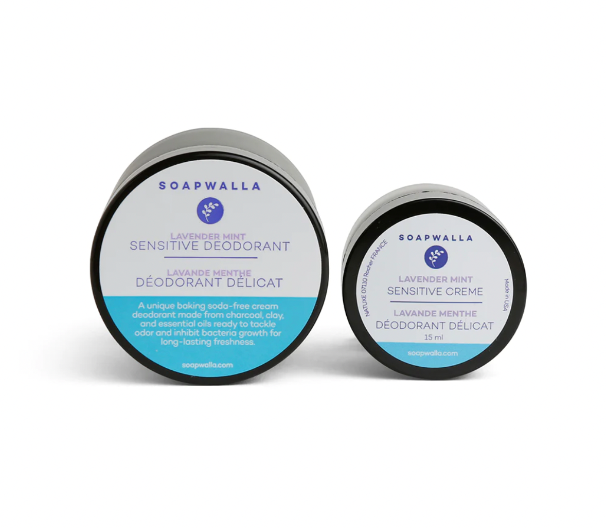 SOAPWALLA Sensitive Lavender Mint Deodorant