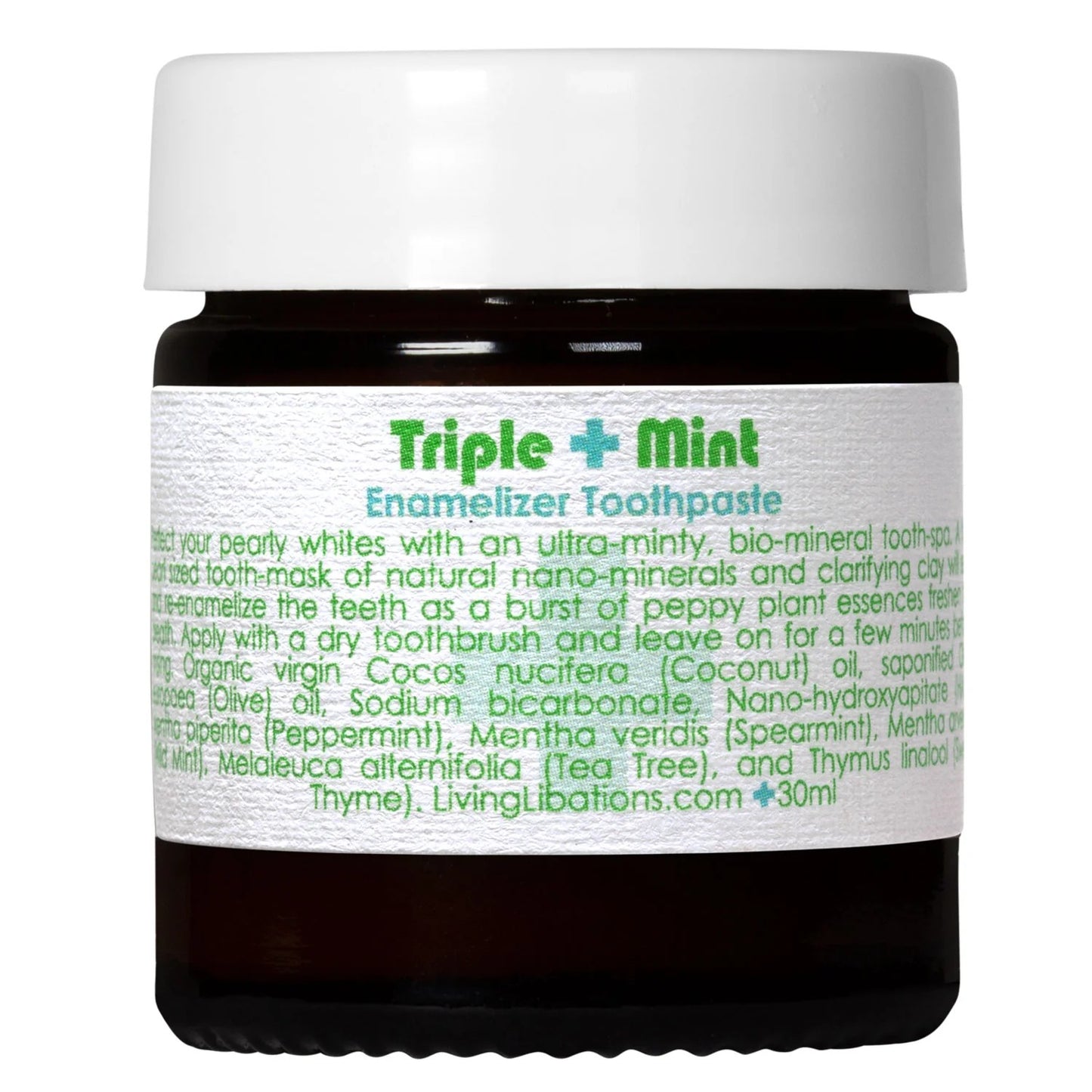 Triple Mint Enamelizer Toothpaste | LIVING LIBATIONS