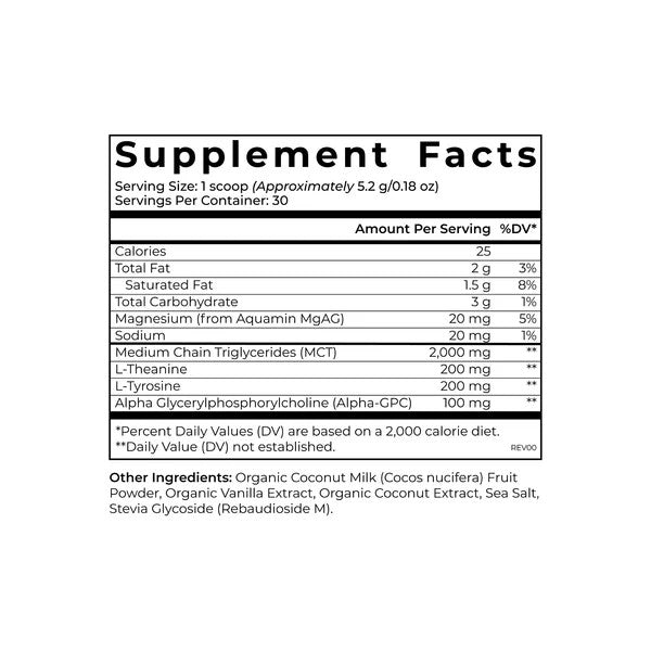 Nootropic Creamer Advanced Superfood | CYMBIOTIKA