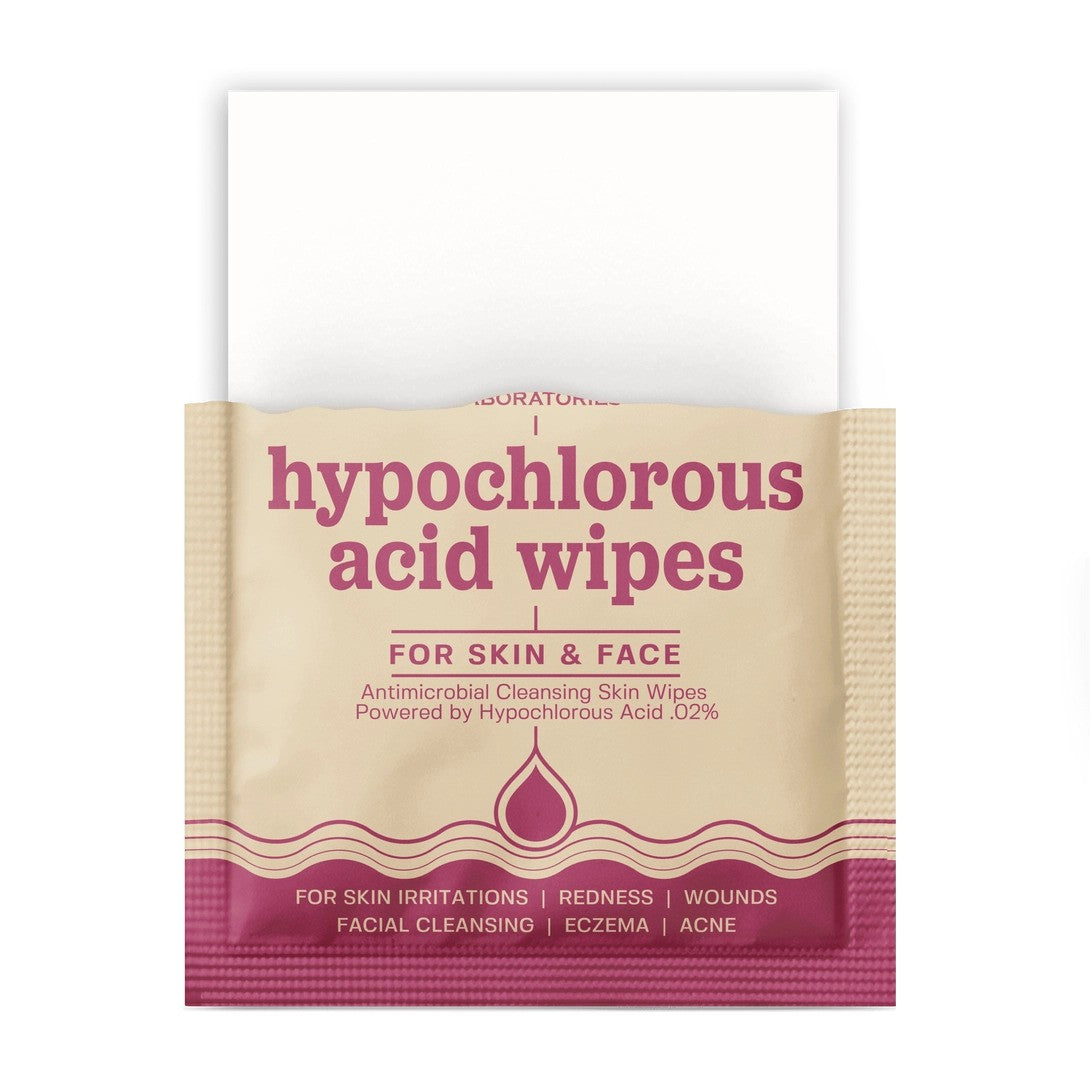 Hypochlorous Acid Facial Wipes | BASE LABORATORIES