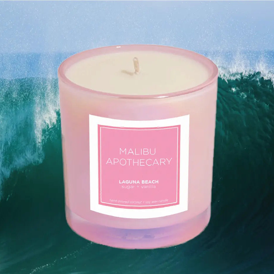 Laguna Beach Candle | MALIBU APOTHECARY – ROOTS the Beauty Underground