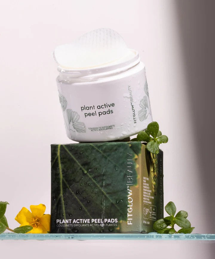Plant Active Peel Pads | FITGLOW BEAUTY