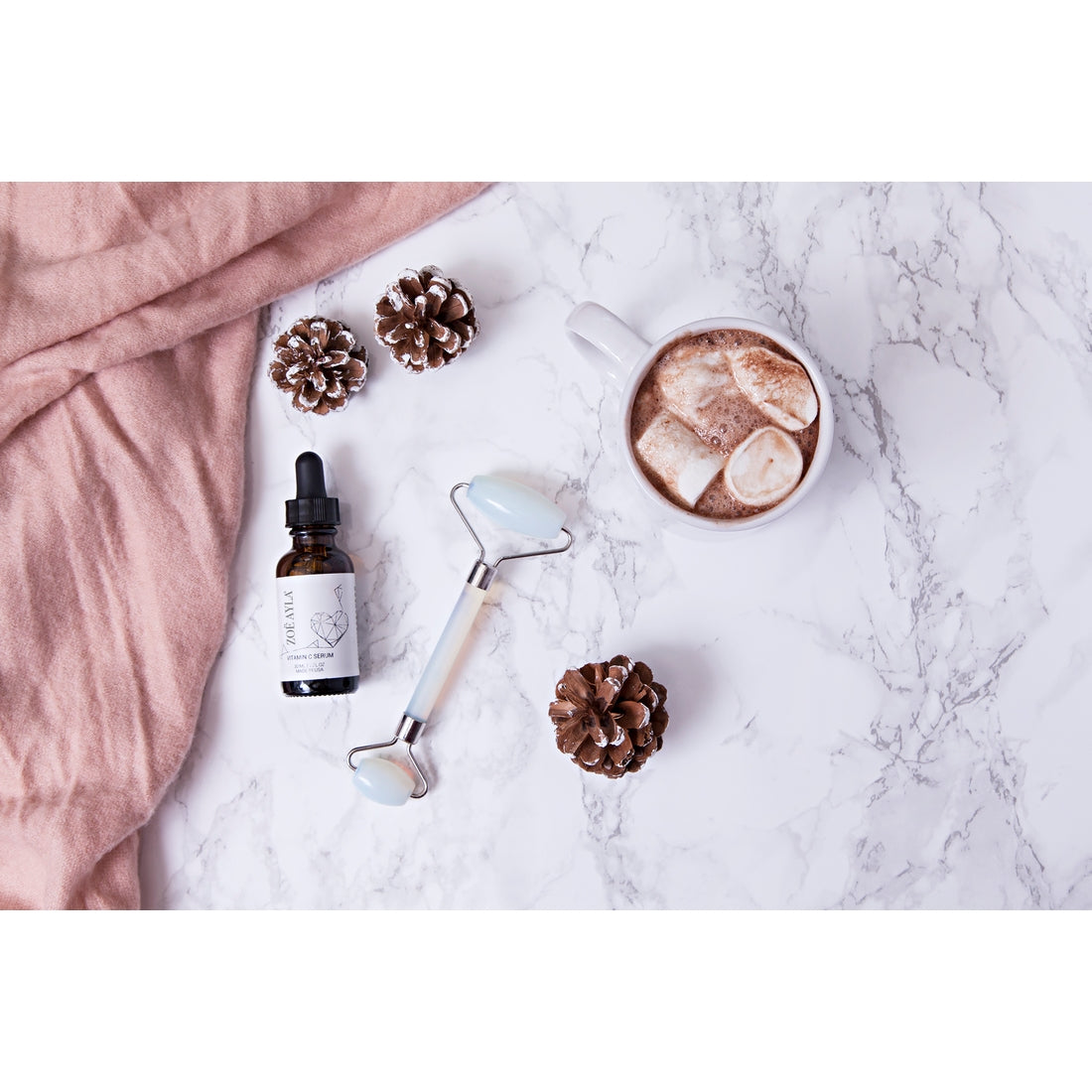 ZOE AYLA | White Opal Roller