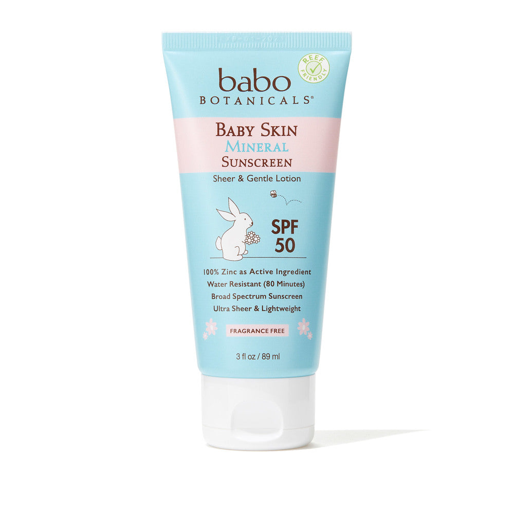 Babo Botanicals Baby Skin Mineral Sunscreen SPF 50