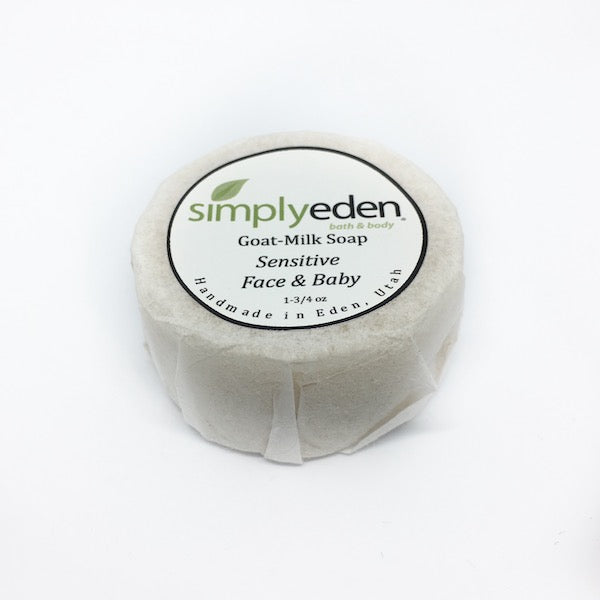 SIMPLY EDEN | Sensitive Face & Baby Goat Milk Soap