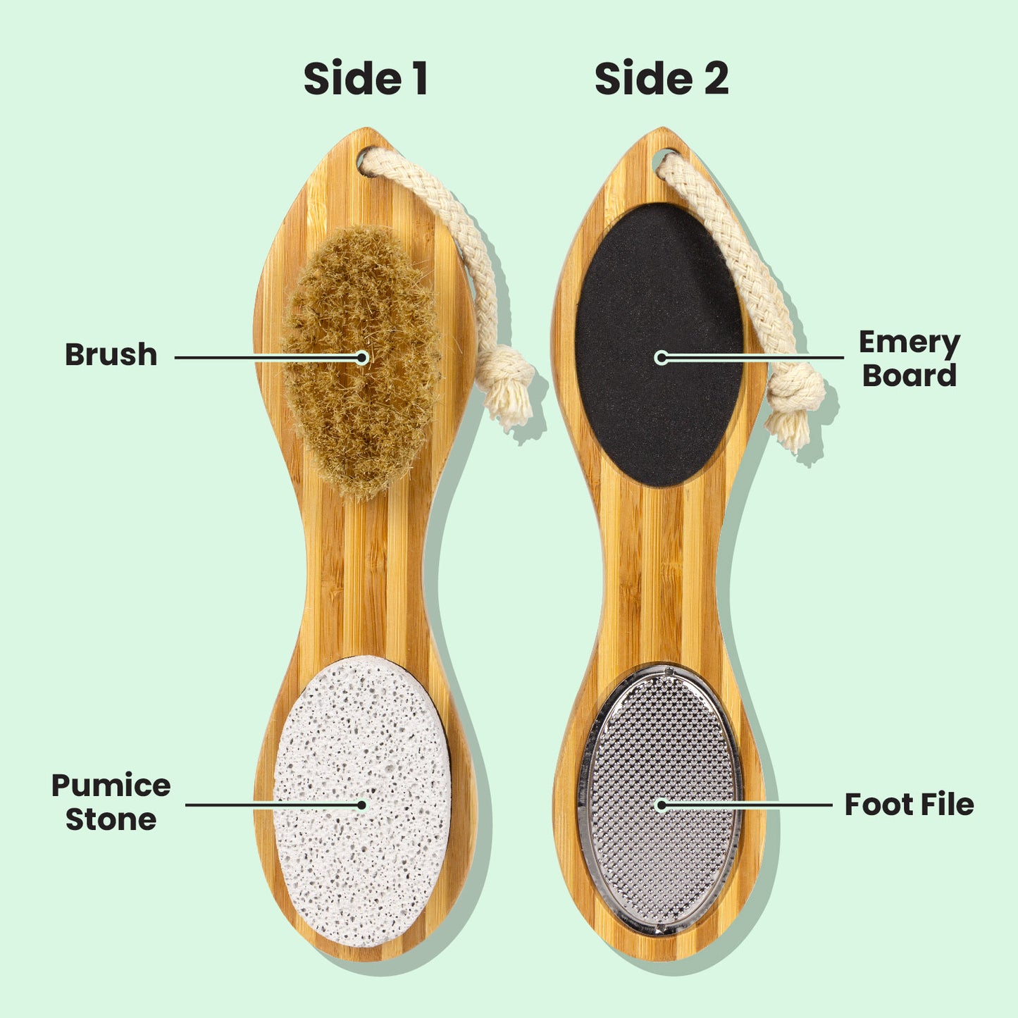 LINDO | Bamboo Pedicure Tool