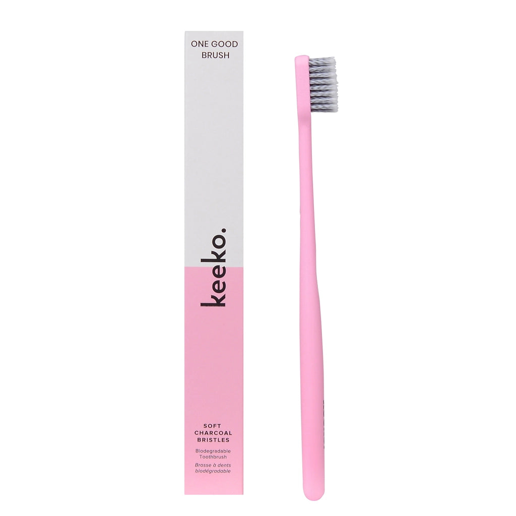 One Good Brush - Biodegradable Toothbrush | KEEKO