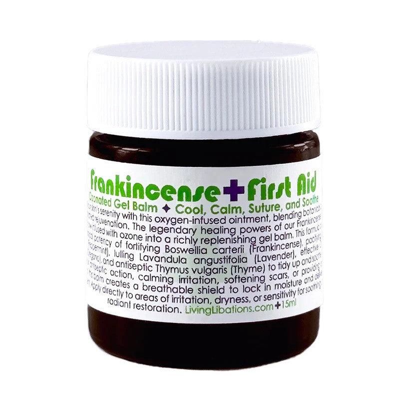 FRANKINCENSE FIRST AID OZONATED GEL BALM | LIVING LIBATIONS