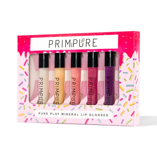 Vanilla Cupcake Pure Play Vegan Lip Glosses | PRIM AND PURE