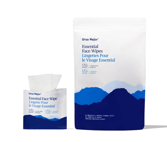 4-in-1 Essential Face Wipes | URSA MAJOR