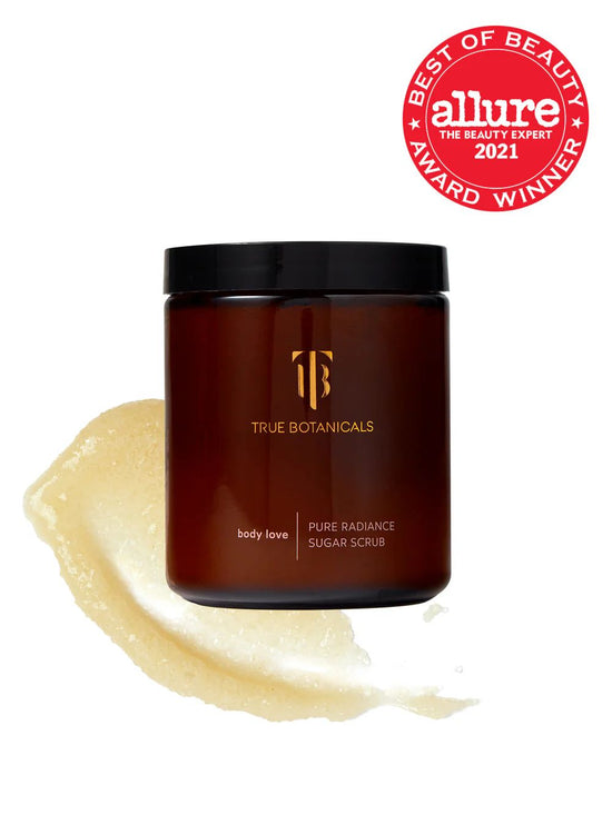 Pure Radiance Sugar Exfoliating Body Scrub | TRUE BOTANICALS