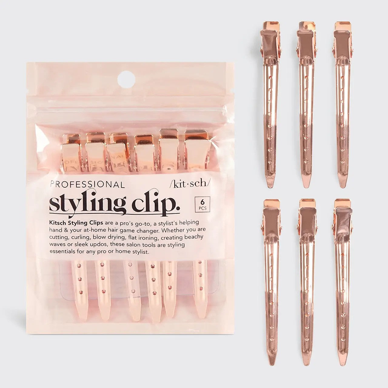 Rose Gold Styling Clip | KITSCH