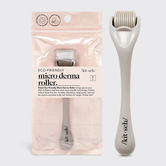 Micro Derma Facial Roller - Warm Gray | KITSCH