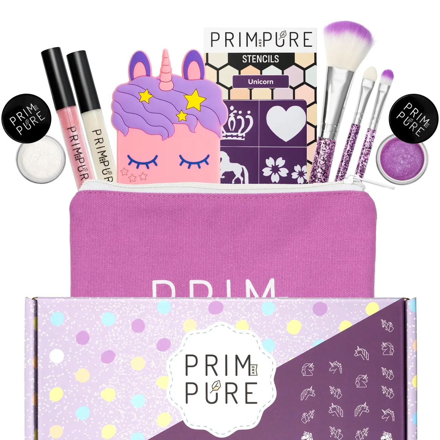 Purple Unicorn Mineral Makeup Gift Set | PRIM AND PURE