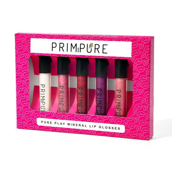 Strawberry Pure Play Vegan Lip Glosses | PRIM AND PURE
