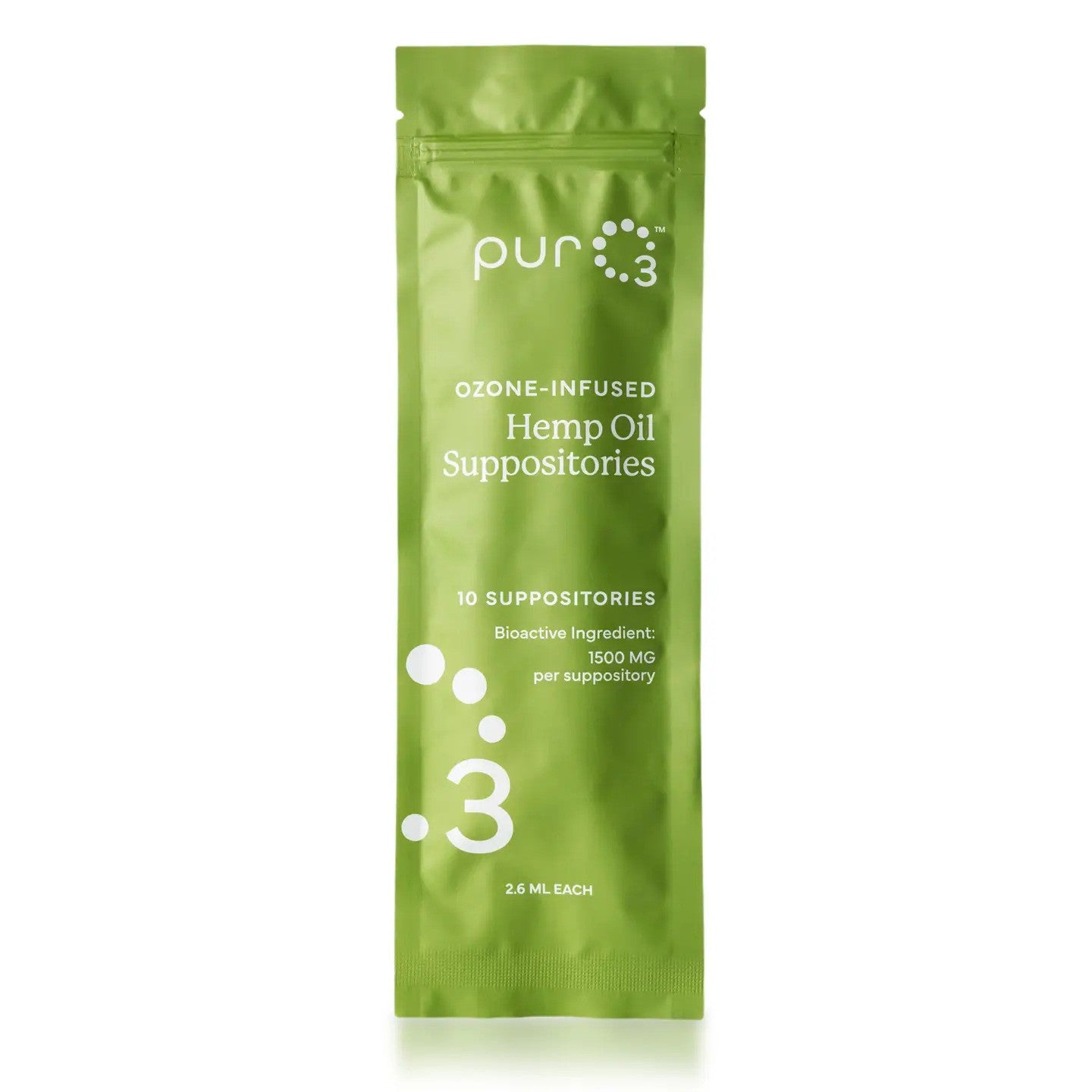 Hemp Oil Suppositories | PURO3