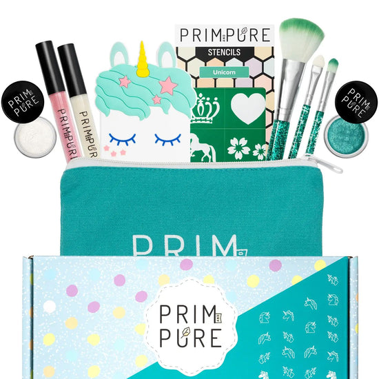 Teal Unicorn Mineral Makeup Gift Set | PRIM AND PURE