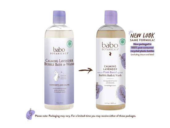 BABO BOTANICALS l Calming Lavender Bubble Bath & Wash