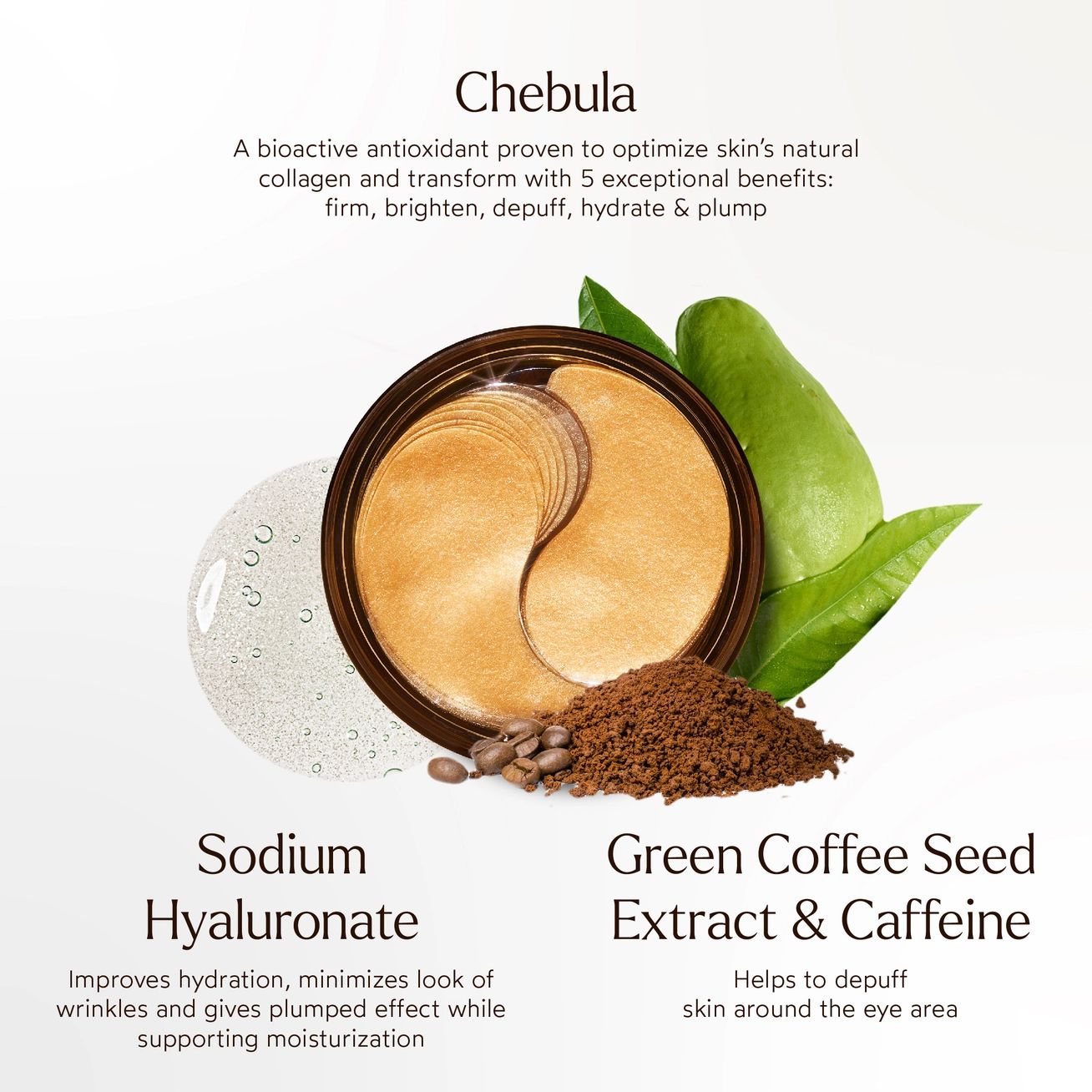 Brightening Chebula Under Eye Patches | TRUE BOTANICALS