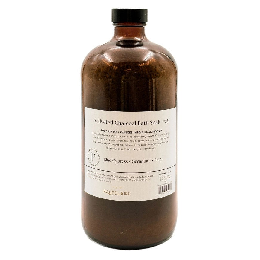 Purify 1 Charcoal Soak | BAUDELAIRE – ROOTS the Beauty Underground