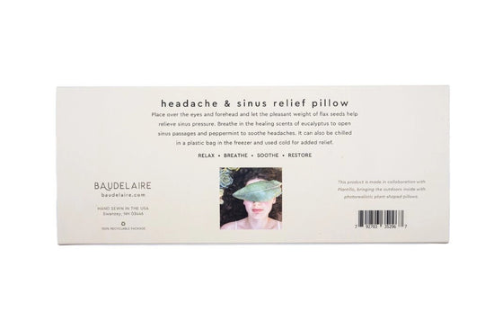 Eucalyptus Sinus Relief Pillow | BAUDELAIRE