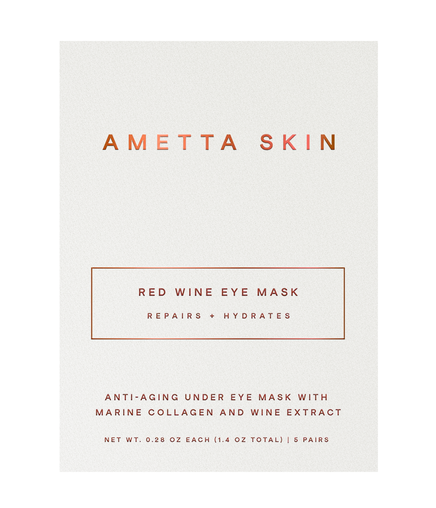 Red Wine Eye Masks | AMETTA
