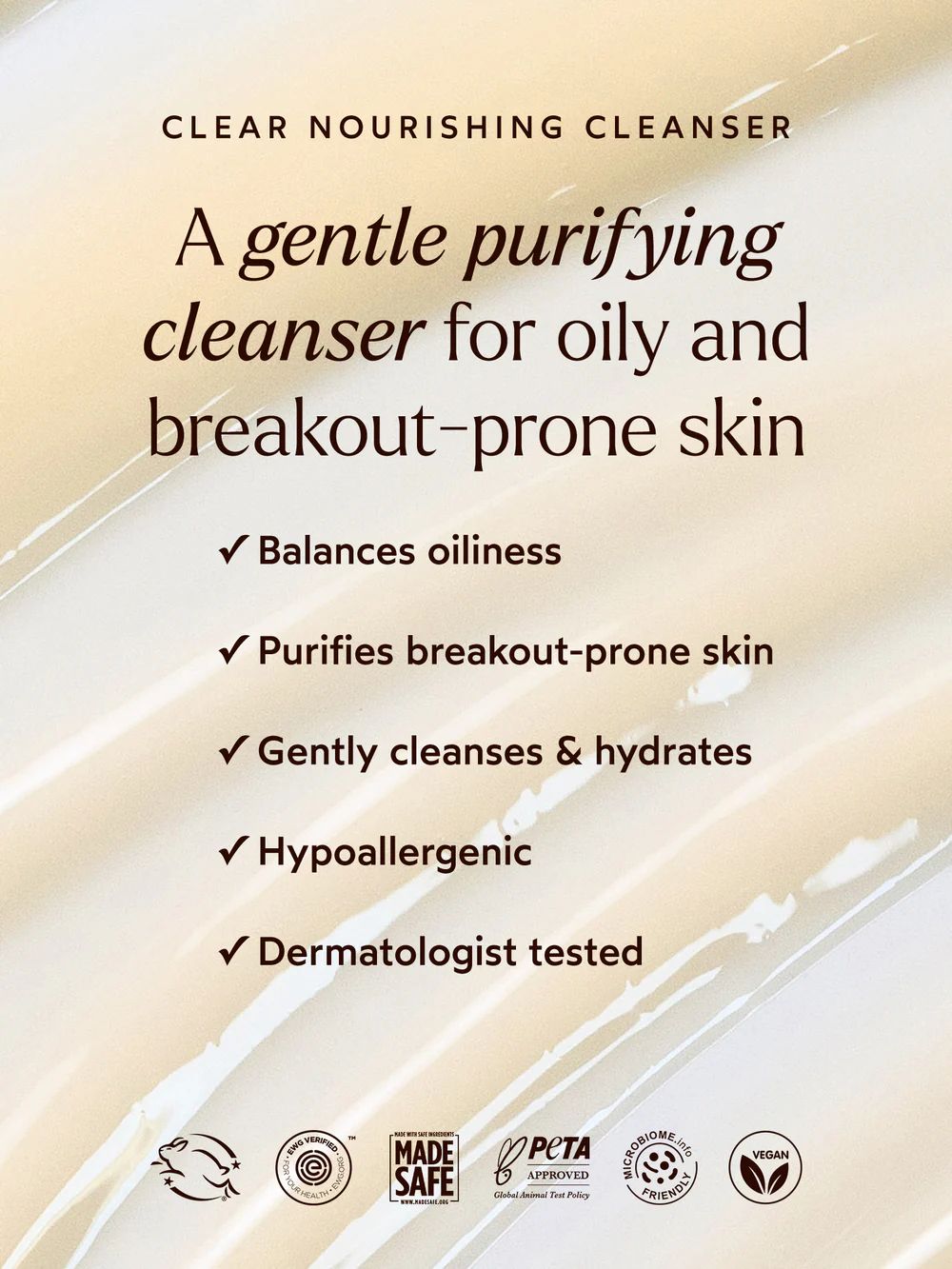 Clear Nourishing Cleanser | TRUE BOTANICALS