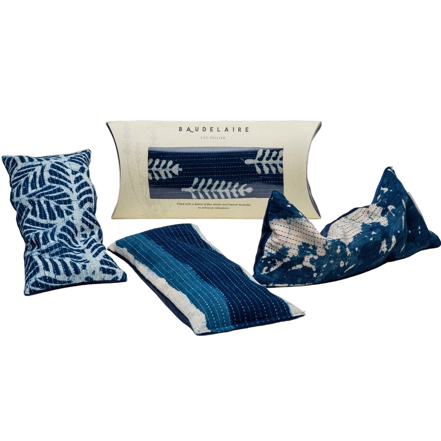 Indigo Eye Pillows | BAUDELAIRE