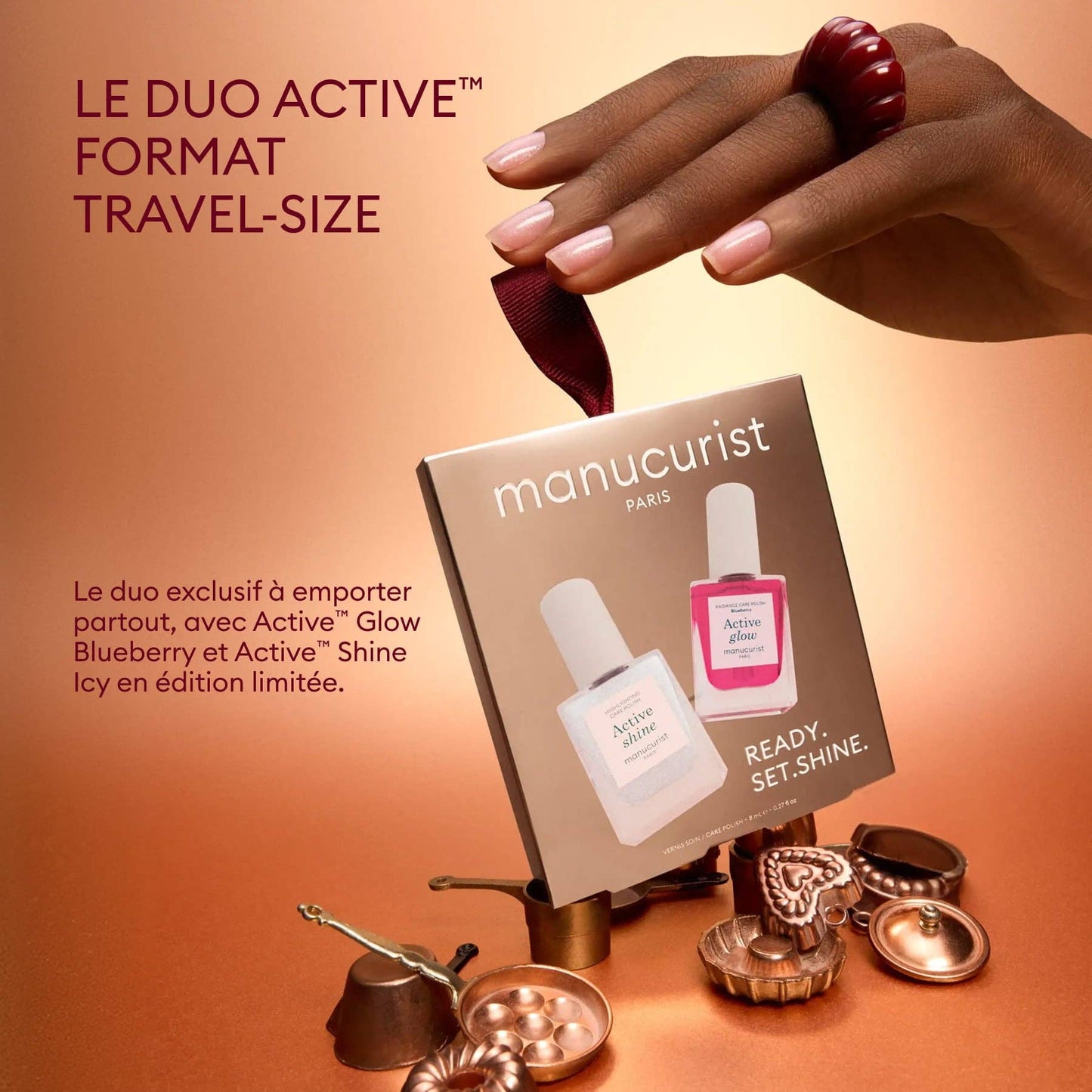 Mini Active™ Duo Ornament | MANUCURIST