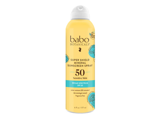 BABO BOTANICALS | Super Shield Mineral Sunscreen Spray SPF 50