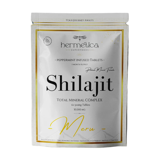 Shilajit Tablets - Meru | HERMETICA