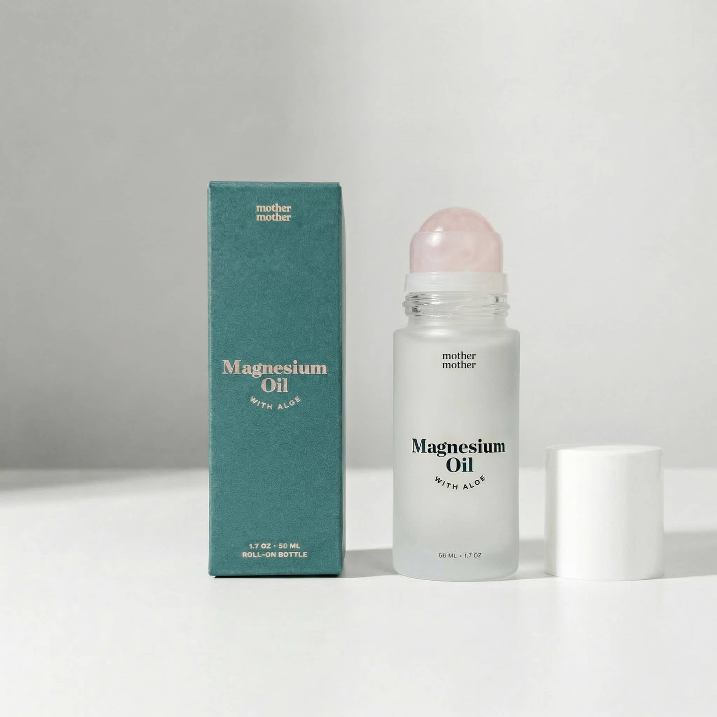 Magnesium Oil + Aloe, Rose Quartz Roller | MOTHER MOTHER