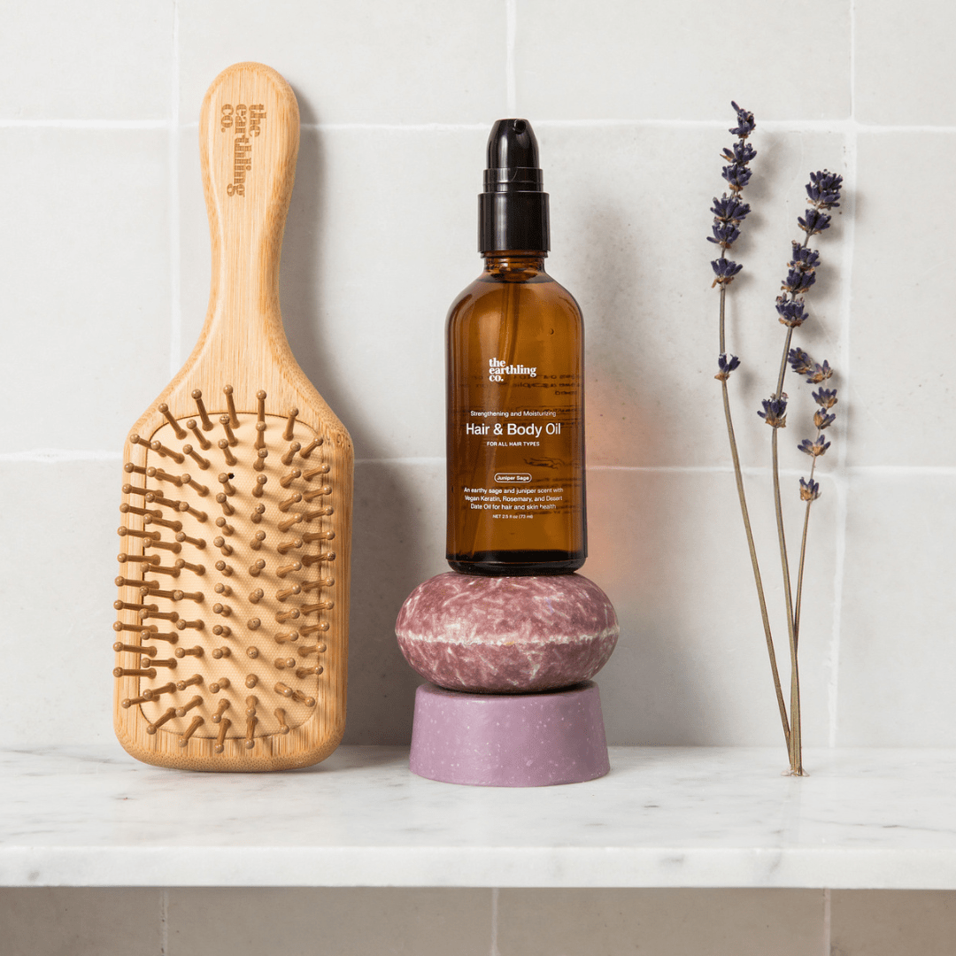Bamboo Hair Brush | THE EARTHLING CO.