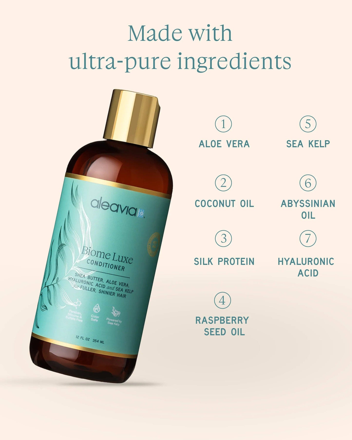 Biome Luxe Prebiotic Conditioner | ALEVIA