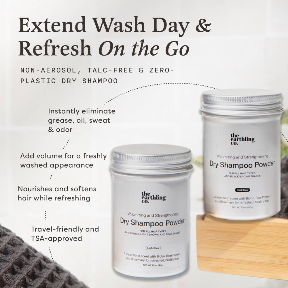 Biotin Dry Shampoo | THE EARTHLING CO.