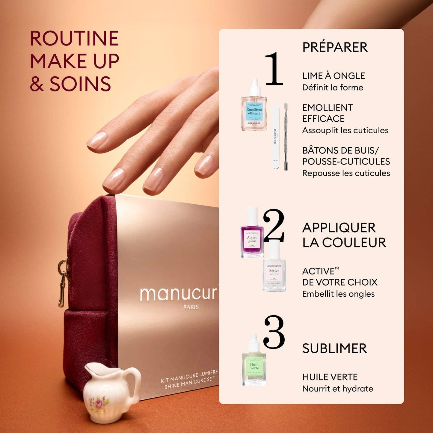 Mini Active™ Duo Ornament | MANUCURIST