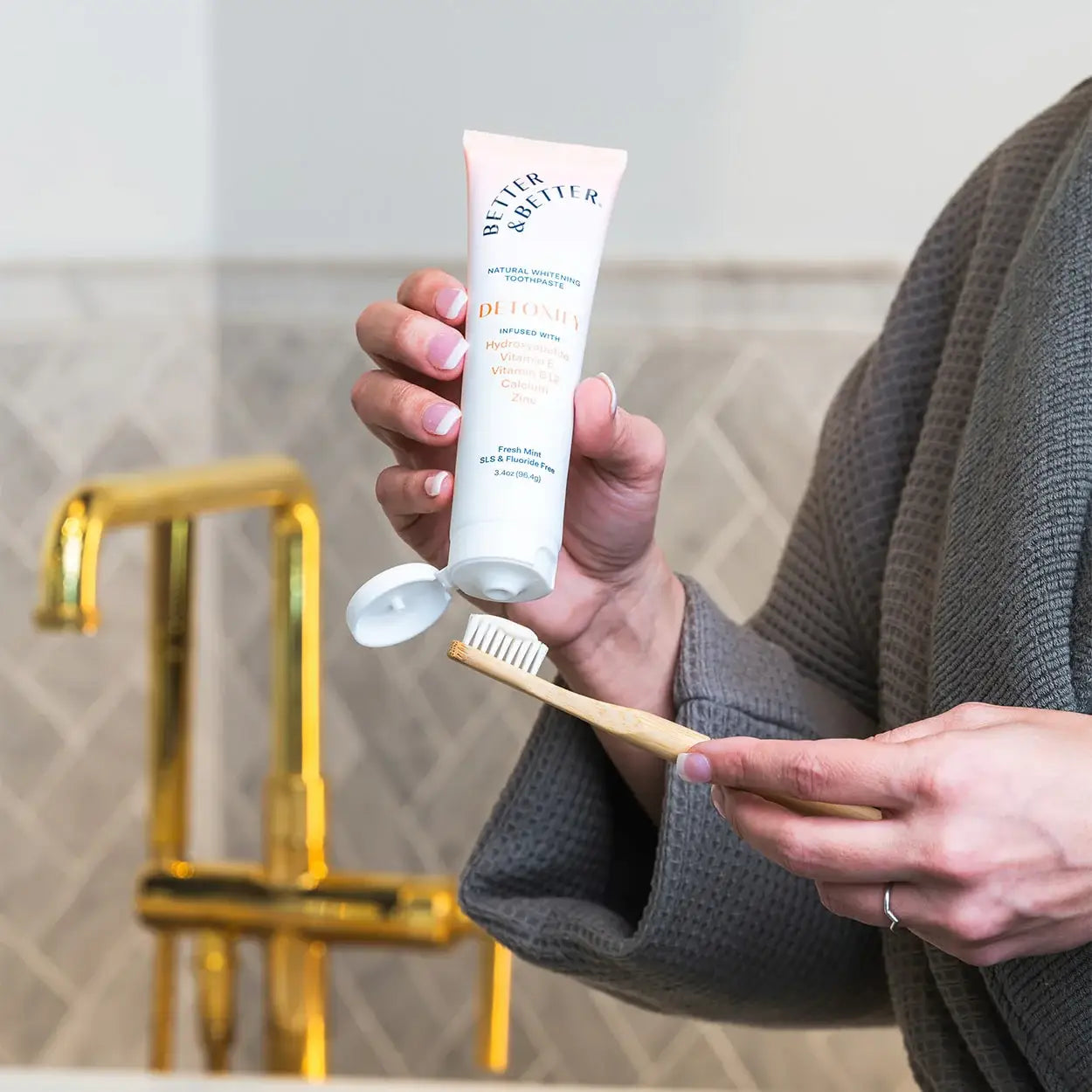 Detoxify Zinc Toothpaste | BETTER & BETTER