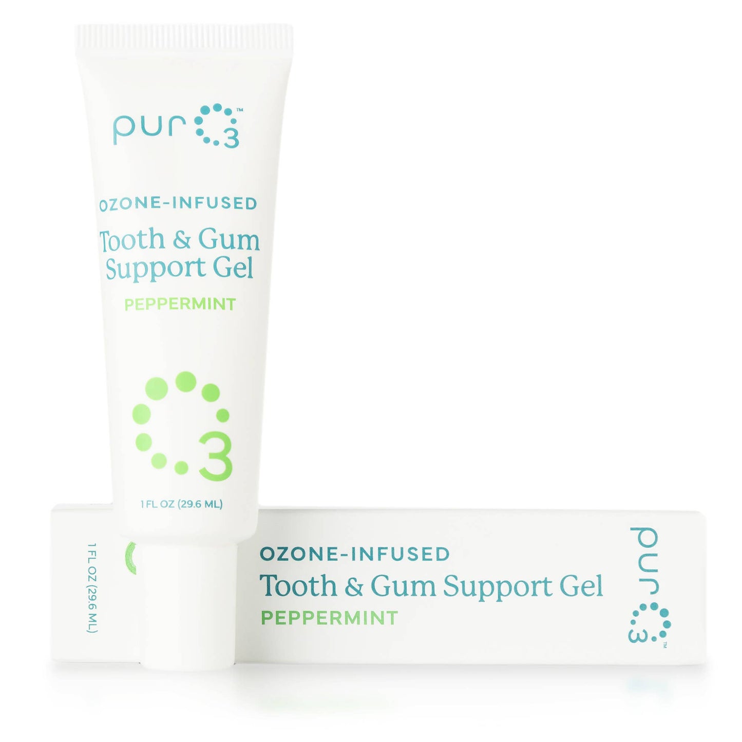 PurO3 Tooth & Gum Support Tubes (Peppermint) | PURO3