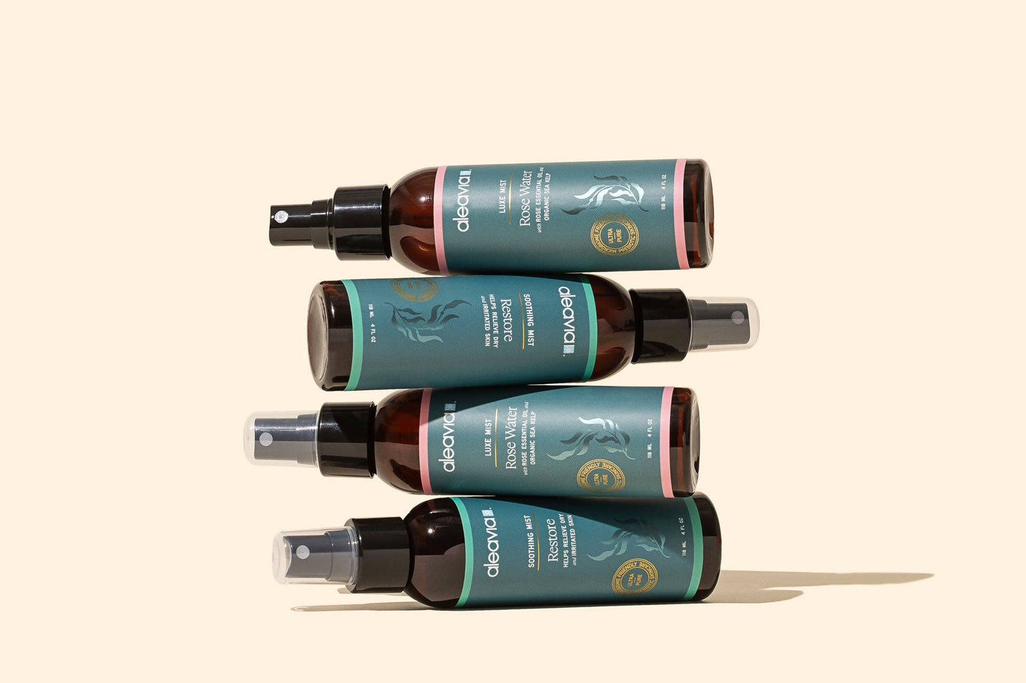 Rose Water Luxe Prebiotic Facial Mist | ALEAVIA