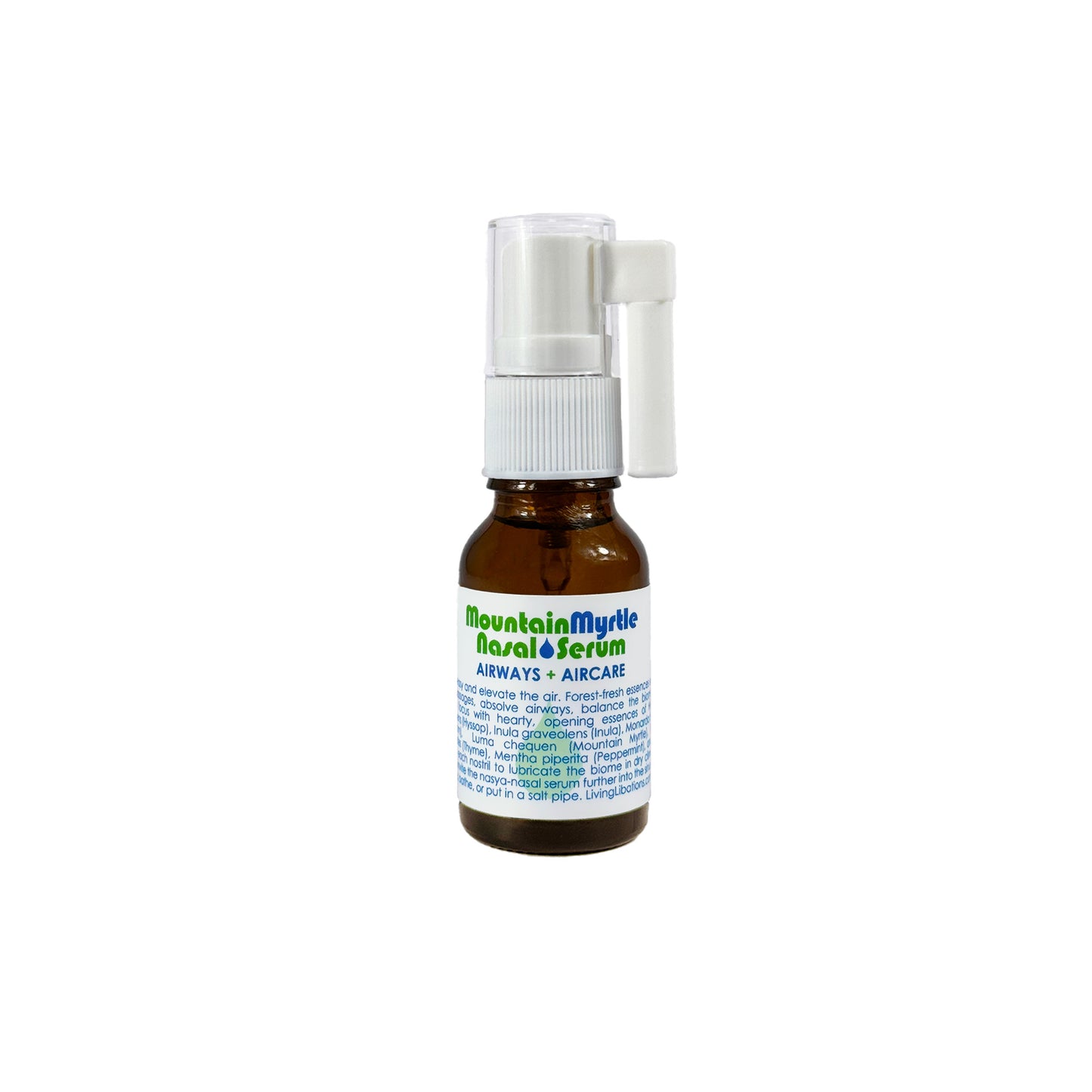 Mountain Myrtle Nasal Serum Airways + Air Care | LIVING LIBATIONS
