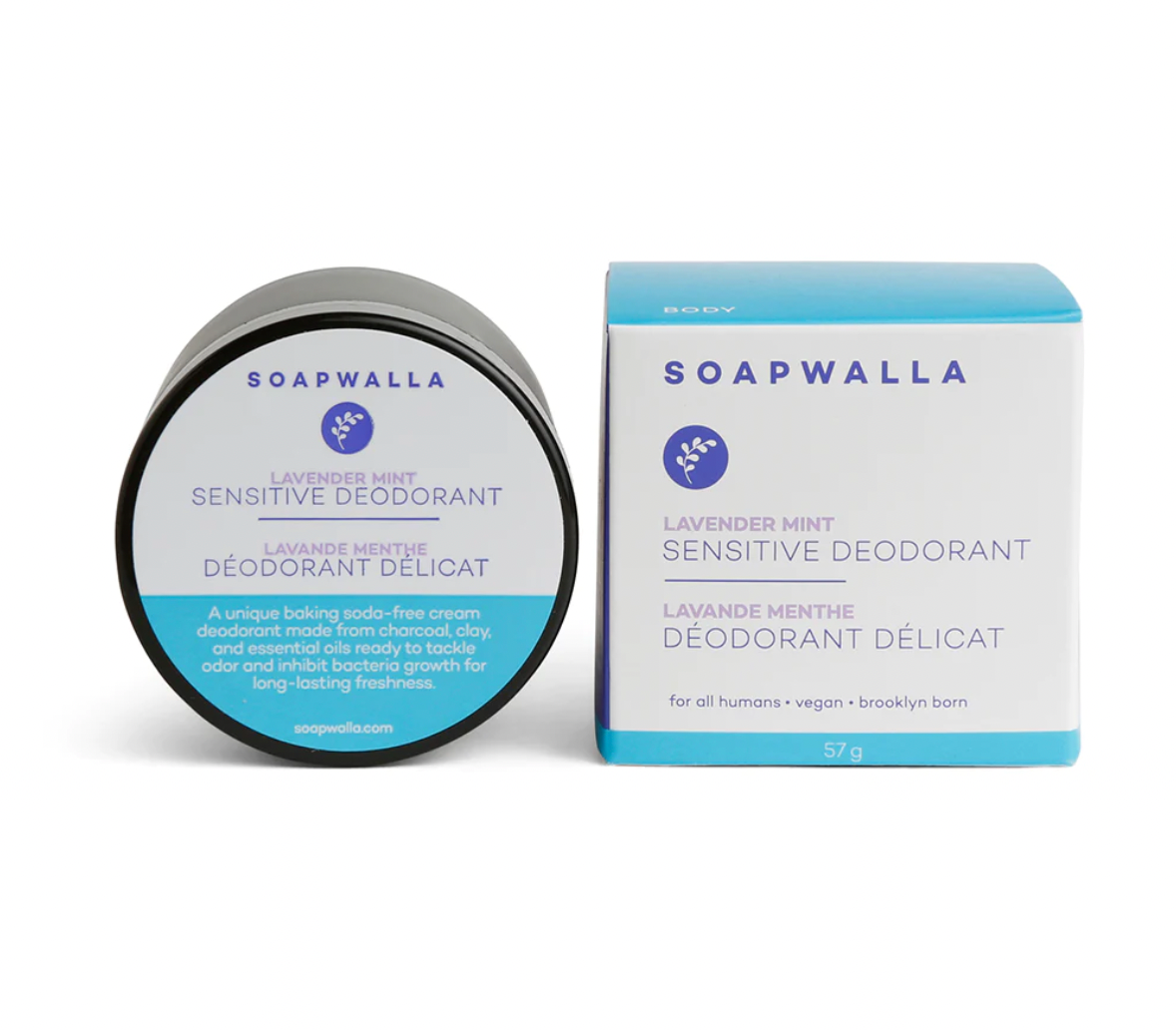 SOAPWALLA Sensitive Lavender Mint Deodorant