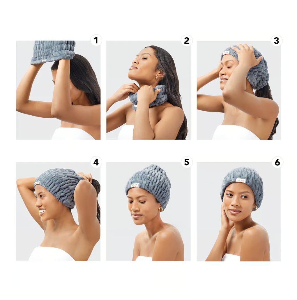 Load image into Gallery viewer, KITSCH Blue Spa Headband
