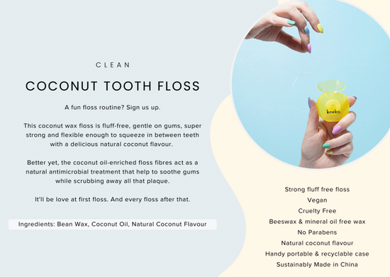 KEEKO | Coconut Tooth Floss