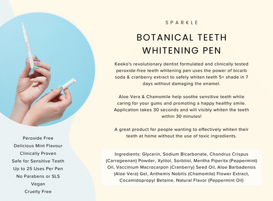 KEEKO | Botanical Teeth Whitening Pen