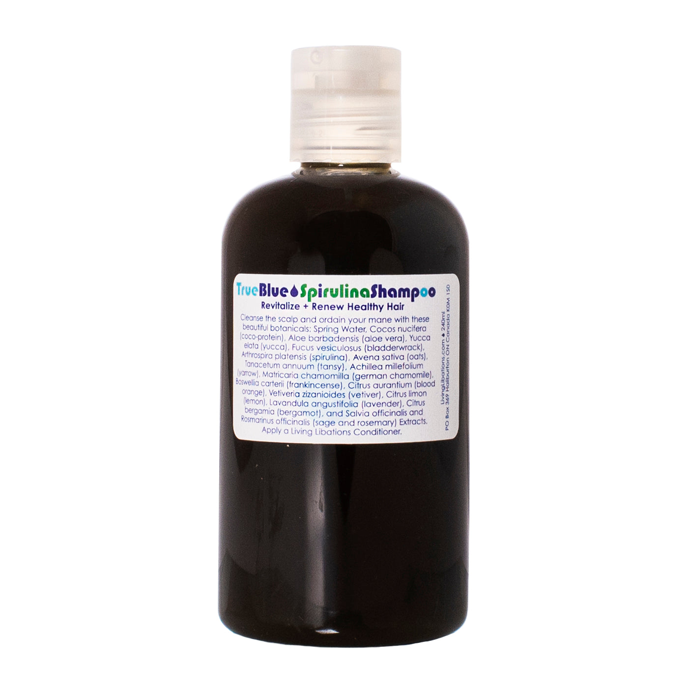 LIVING LIBATIONS | True Blue Spirulina Shampoo