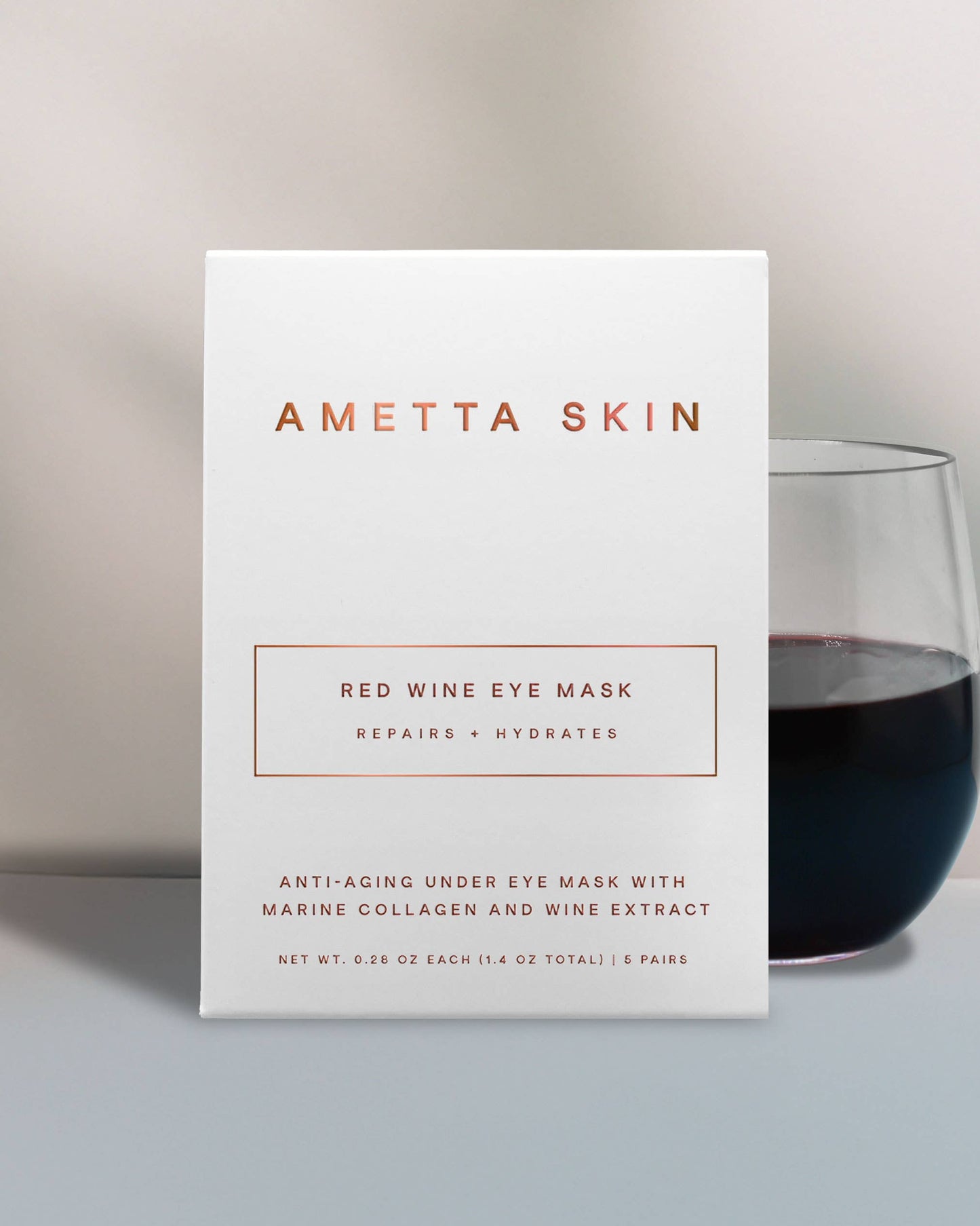Red Wine Eye Masks | AMETTA