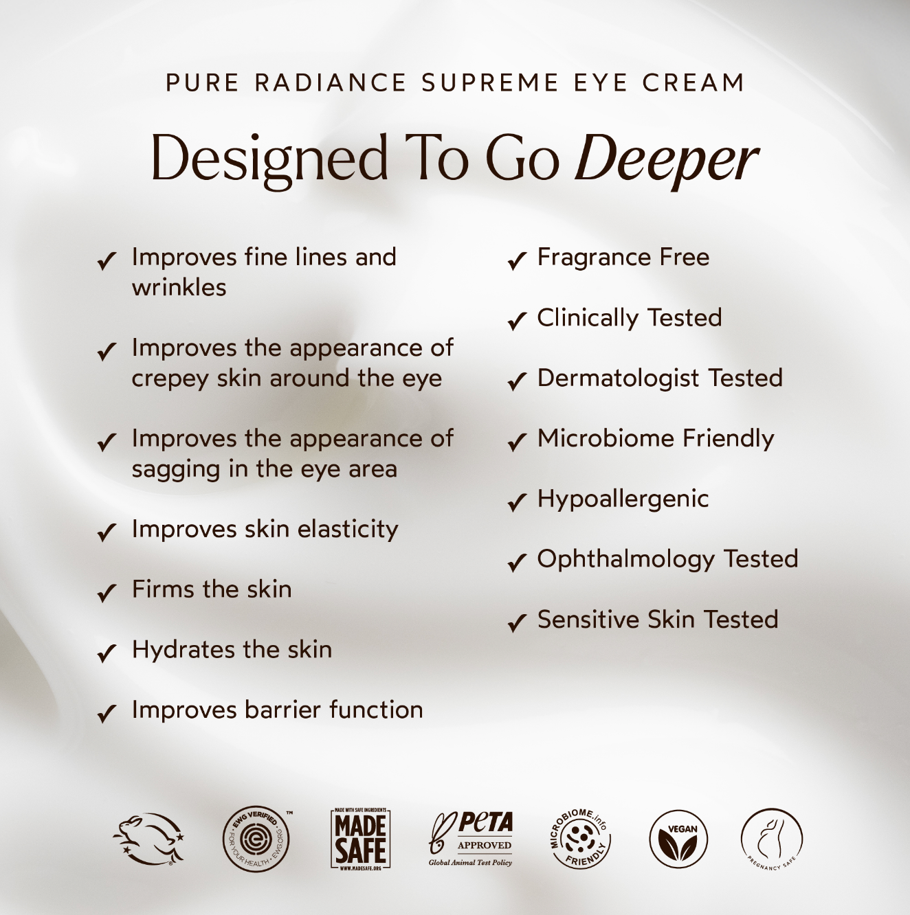 Pure Radiance Supreme Eye Cream | TRUE BOTANICALS
